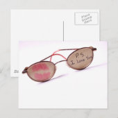 Mooi 'I Love You' design Briefkaart (Voorkant / Achterkant)