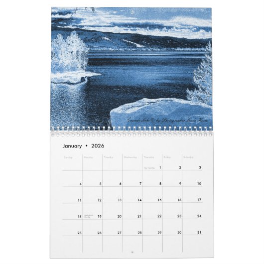 Mooi Idaho Kalender (Jan 2026)