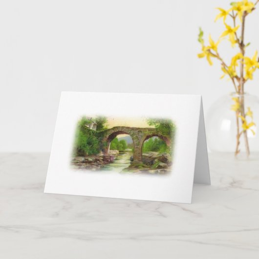 Mooi Ierland Kaart (Gele Bloem)