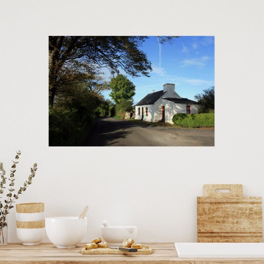 Mooi Iers Kantje Poster (Keuken)