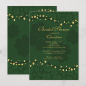 Mooi Iers Shamrock Vrijgezellenfeest Kaart (Voorkant / Achterkant)