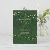 Mooi Iers Shamrock Vrijgezellenfeest Kaart (Staand voorkant)