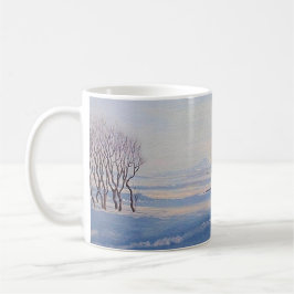 Mooi IJsland winterlandschap fine art landschap Koffiemok
