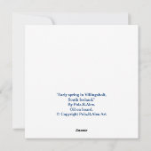 Mooi IJslands landschap beeldende kunst echte schi Feestdagenkaart (Achterkant)