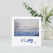 Mooi IJslands landschap fine art kaart (Staand voorkant)