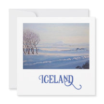 Mooi IJslands landschap fine art kaart