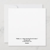 Mooi IJslands landschap fine art kaart (Achterkant)