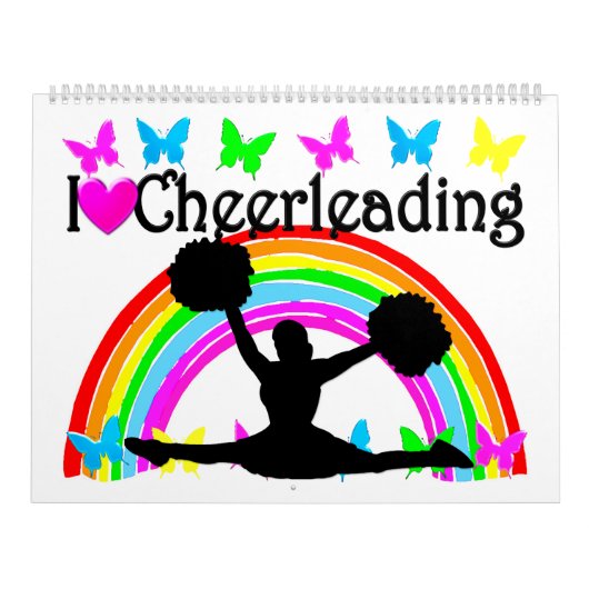 MOOI IK HOU VAN CHEERLEADERKALENDER KALENDER (Hoes)