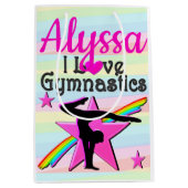 MOOI IK HOU VAN GYMNASTIEK DESIGN MEDIUM CADEAUZAKJE (Voorkant)