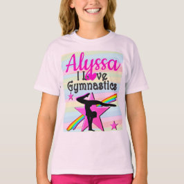 MOOI IK HOU VAN GYMNASTIEK DESIGN T-SHIRT