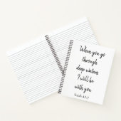 Mooi, ik zal bij je zijn notitieboek (Binnen)