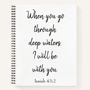 Mooi, ik zal bij je zijn notitieboek