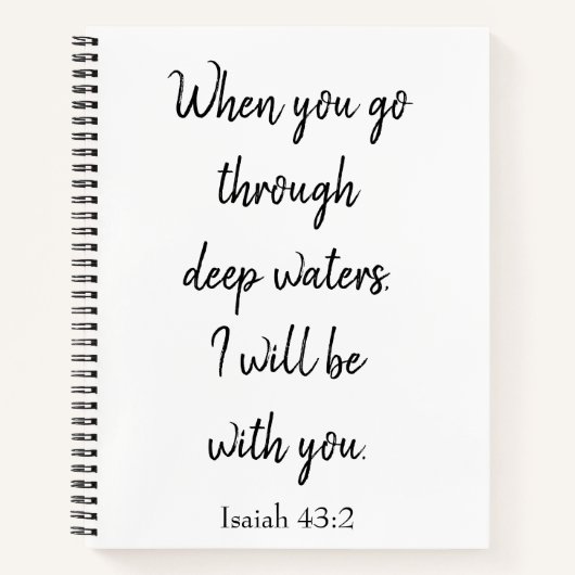 Mooi, ik zal bij je zijn notitieboek (Voorkant)