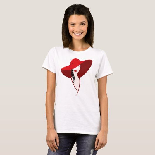 Mooi in Brim T-shirt (Voorkant volledig)