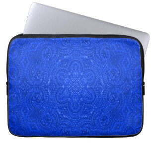 Mooi in het blauw..... laptop sleeve