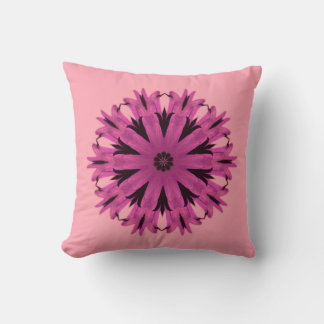 Mooi in roze kussen