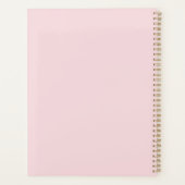 Mooi in Roze Strik Planner (Achterkant)