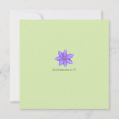 Mooi in Zijn Tijd | Paarse Clematis (Achterkant)