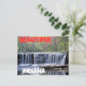 Mooi Indiana briefkaart. Briefkaart (Staand voorkant)