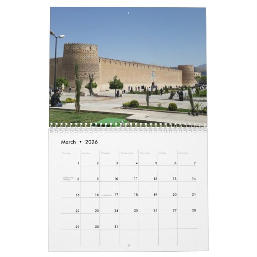 Mooi Iran Kalender (Mar 2026)