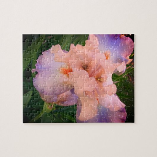 Mooi Iris Puzzle Legpuzzel (Horizontaal)