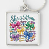 Mooi Is Ze Moeder Sleutelhanger (Voorkant)