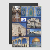 Mooi Israël, magnetische kaart (Voorkant / Achterkant)