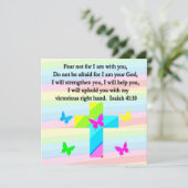 MOOI JESAJA 41:10 ONTWERP KAART (Staand voorkant)