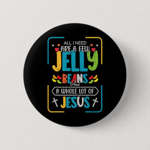 Mooi Jesus Tiener Leuk Christelijk Jelly Bean Snoe Ronde Button 5,7 Cm