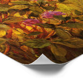 Mooi, jongedame, bloemen, door Albert Lynch, Belle Poster (Hoek)