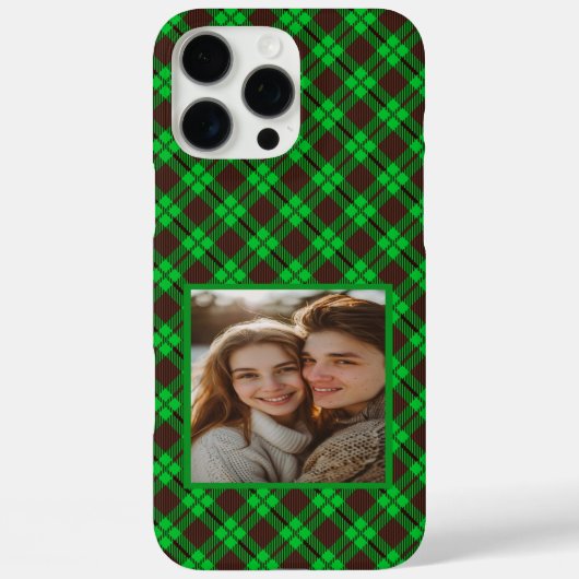 Mooi jubileumcadeau voor echtgenoot geruit drukwer Case-Mate iPhone case (Achterkant)