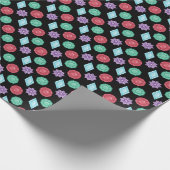 Mooi juwelen patroon cadeaupapier (Hoek)
