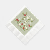 Mooi K patroon 6 servetten (Hoek)