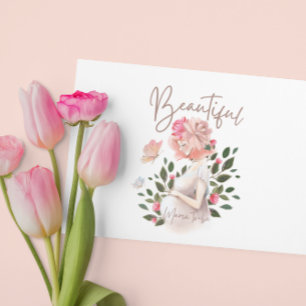 Mooi kaart voor aanstaande mama