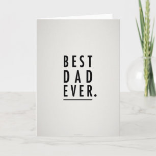 Mooi Kaartje Beste Papa Ooit Kaart