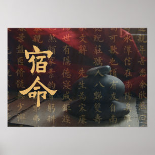 Mooi Karma Art Poster