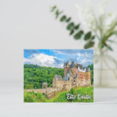 Mooi kasteel van Eltz, Duitsland Briefkaart (Staand voorkant)