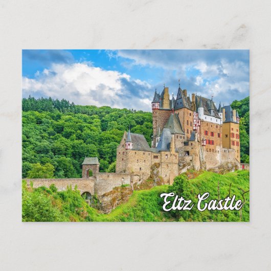 Mooi kasteel van Eltz, Duitsland Briefkaart (Voorkant)