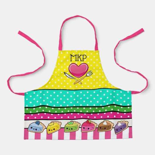 Mooi Kawaii Schort met bijpassende Pies (Voorkant)