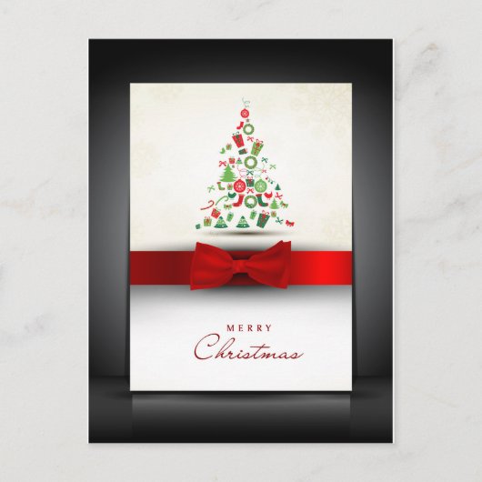 Mooi kerstBriefkaart Feestdagenkaart (Voorkant)