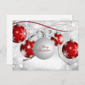 Mooi kerstBriefkaart Feestdagenkaart (Voorkant / Achterkant)