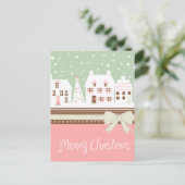 Mooi kerstBriefkaart Feestdagenkaart (Staand voorkant)