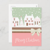 Mooi kerstBriefkaart Feestdagenkaart (Voorkant / Achterkant)