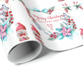 Mooi kerstdecor cadeaupapier (Rol Hoek)