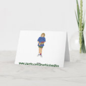 Mooi kerstfeest en een gelukkig MOO-jaar! Feestdagen Kaart (Achterkant)