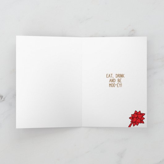 Mooi kerstfeest! feestdagen kaart (Binnen)