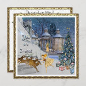 Mooi kerstfeest voor iedereen kaart (Voorkant / Achterkant)