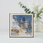 Mooi kerstfeest voor iedereen kaart (Staand voorkant)