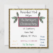 Mooi kerstfeest voor iedereen kaart (Achterkant)