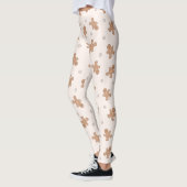 Mooi kerstgebak Patroon Leggings (Links)